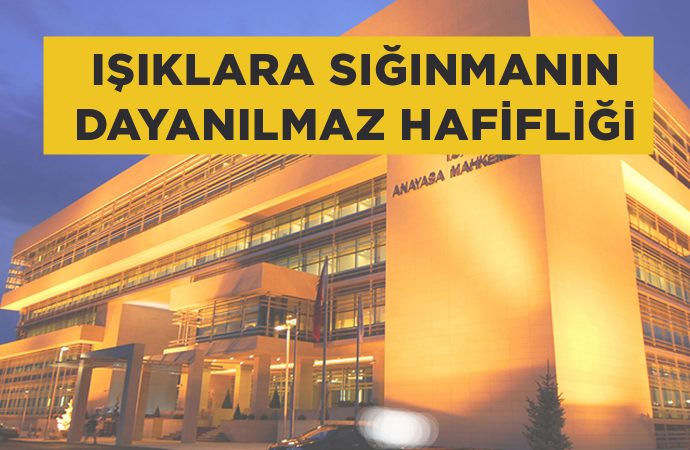 Işıklara Sığınmanın Dayanılmaz Hafifliği